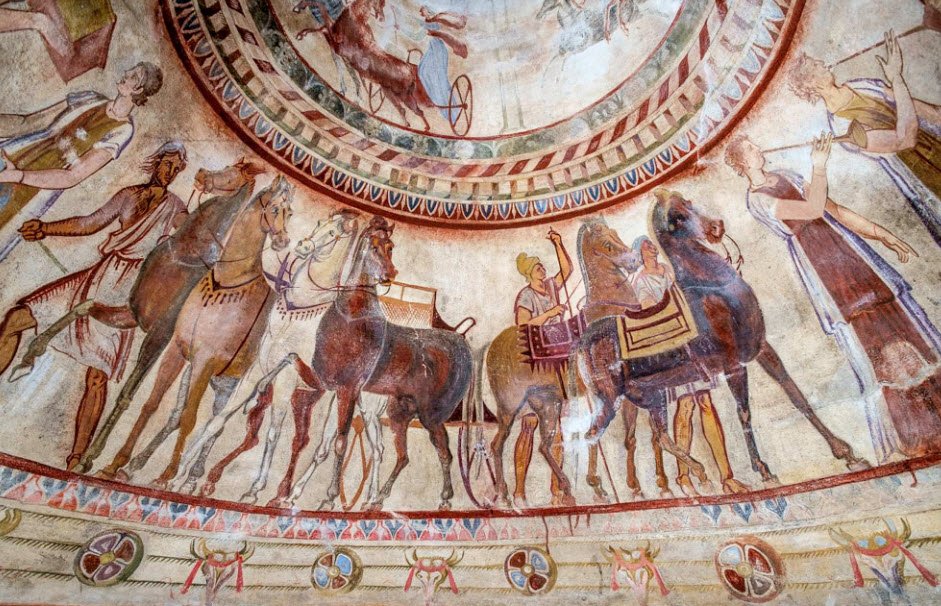 Thracian Tomb of Kazanlak, Kazanlak, Stara Zagora, Bulgaria